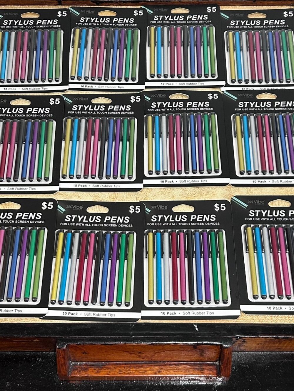 Lot of 120 Stylus Pens (12 pack / 10ea) Soft Rubber Tip Universal Touch Screen
